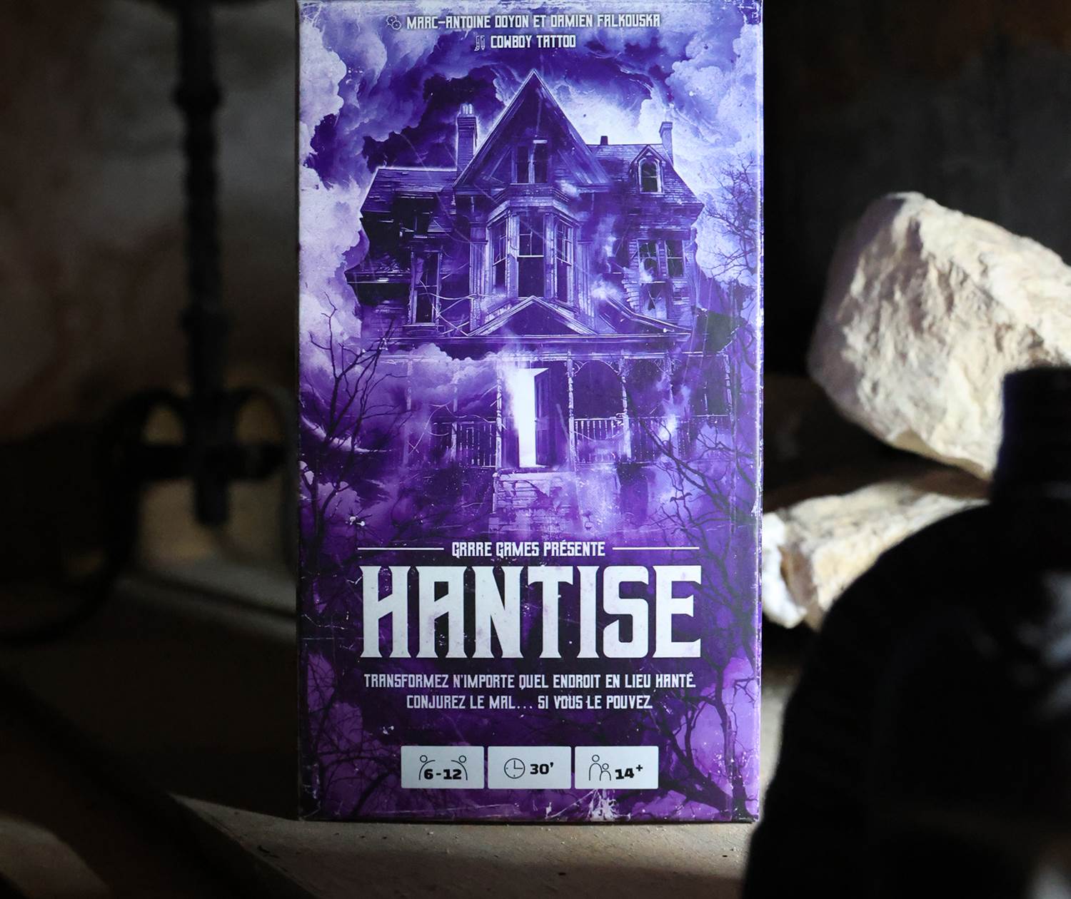 Séjour à thème avec le jeu HANTISE au Château de Saint-Chamarand