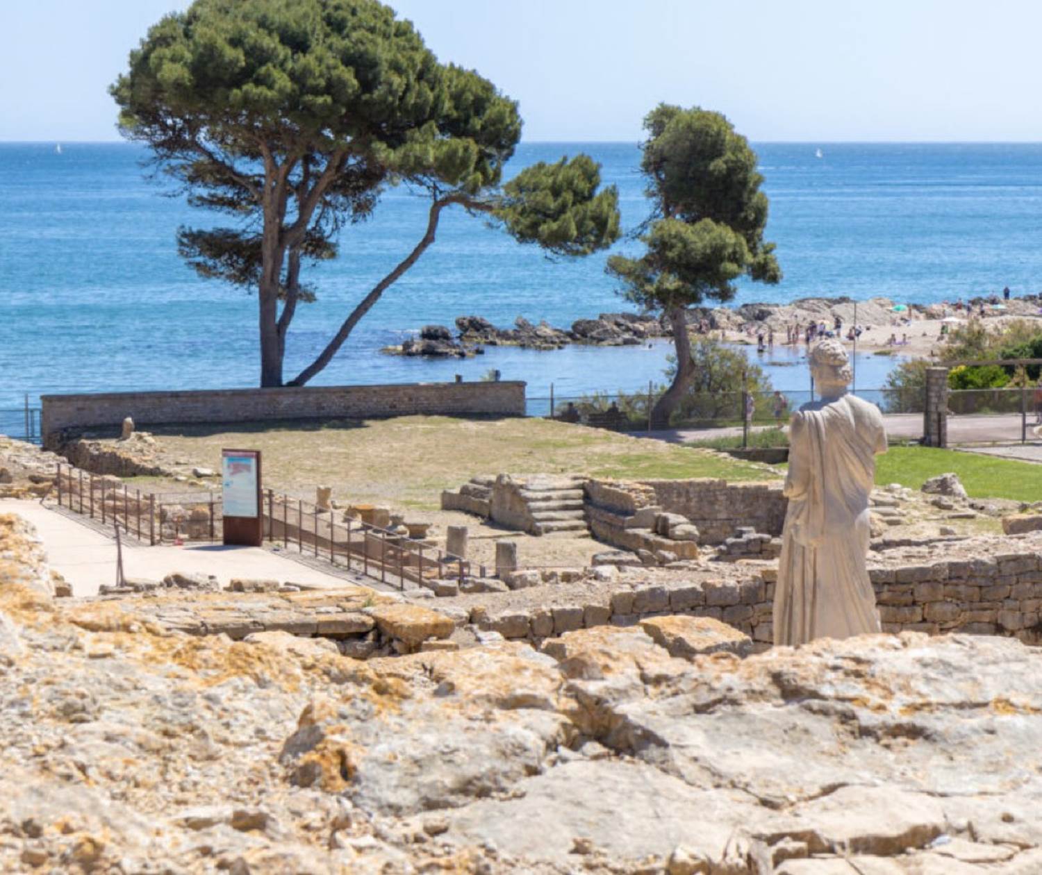 Les ruines d'Empuries à l'Escalla