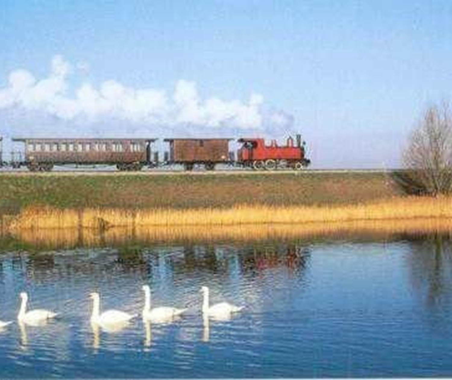 Petit train autour de la baie de Somme