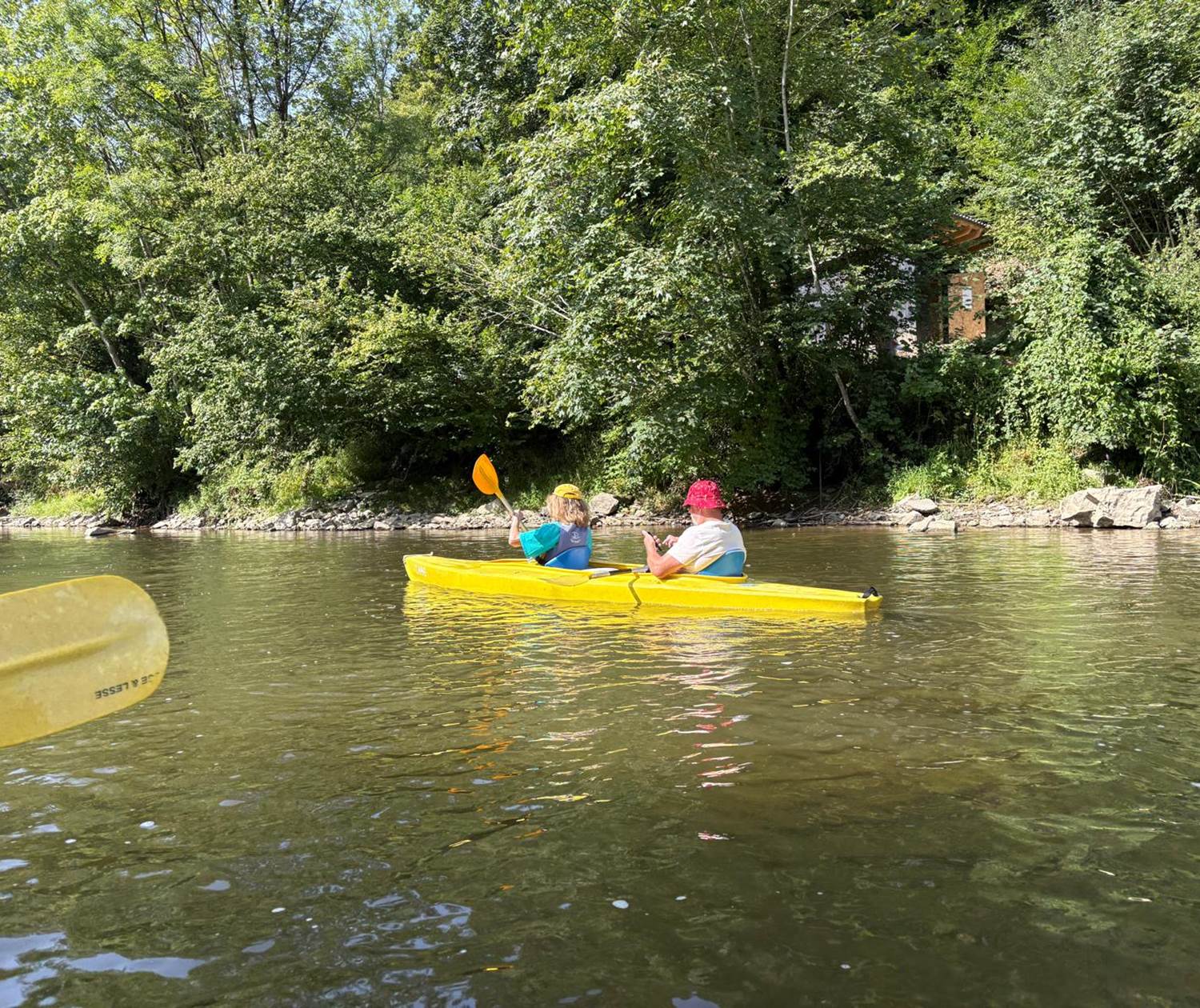 La descente de la Lesse