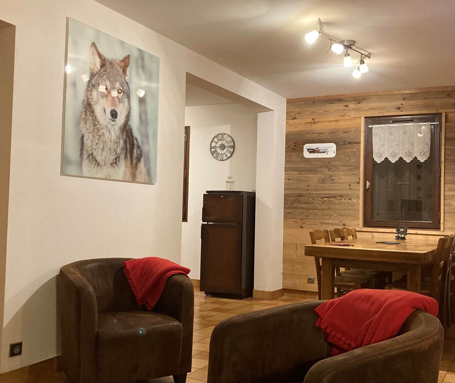 Vue depuis le coin salon