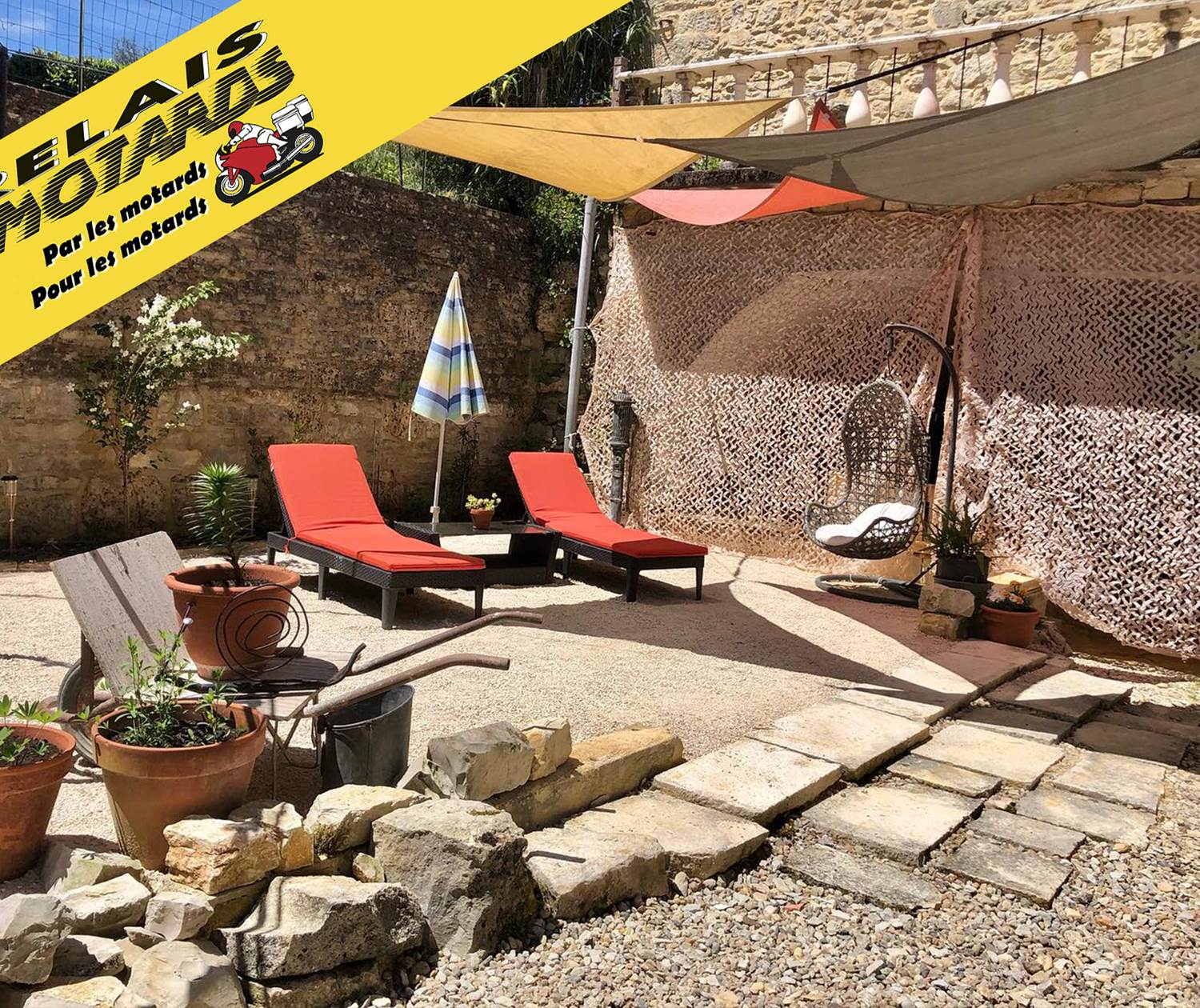 Chateau de Saint Chamarand, Relais Motards