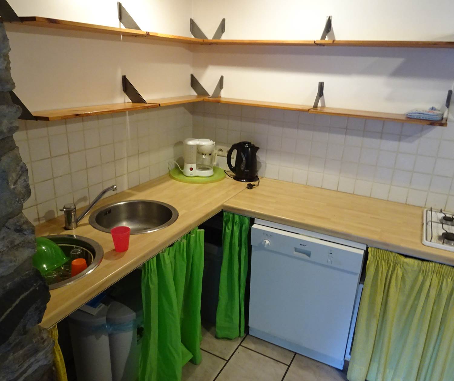 Cuisine équipée du Gîte 2