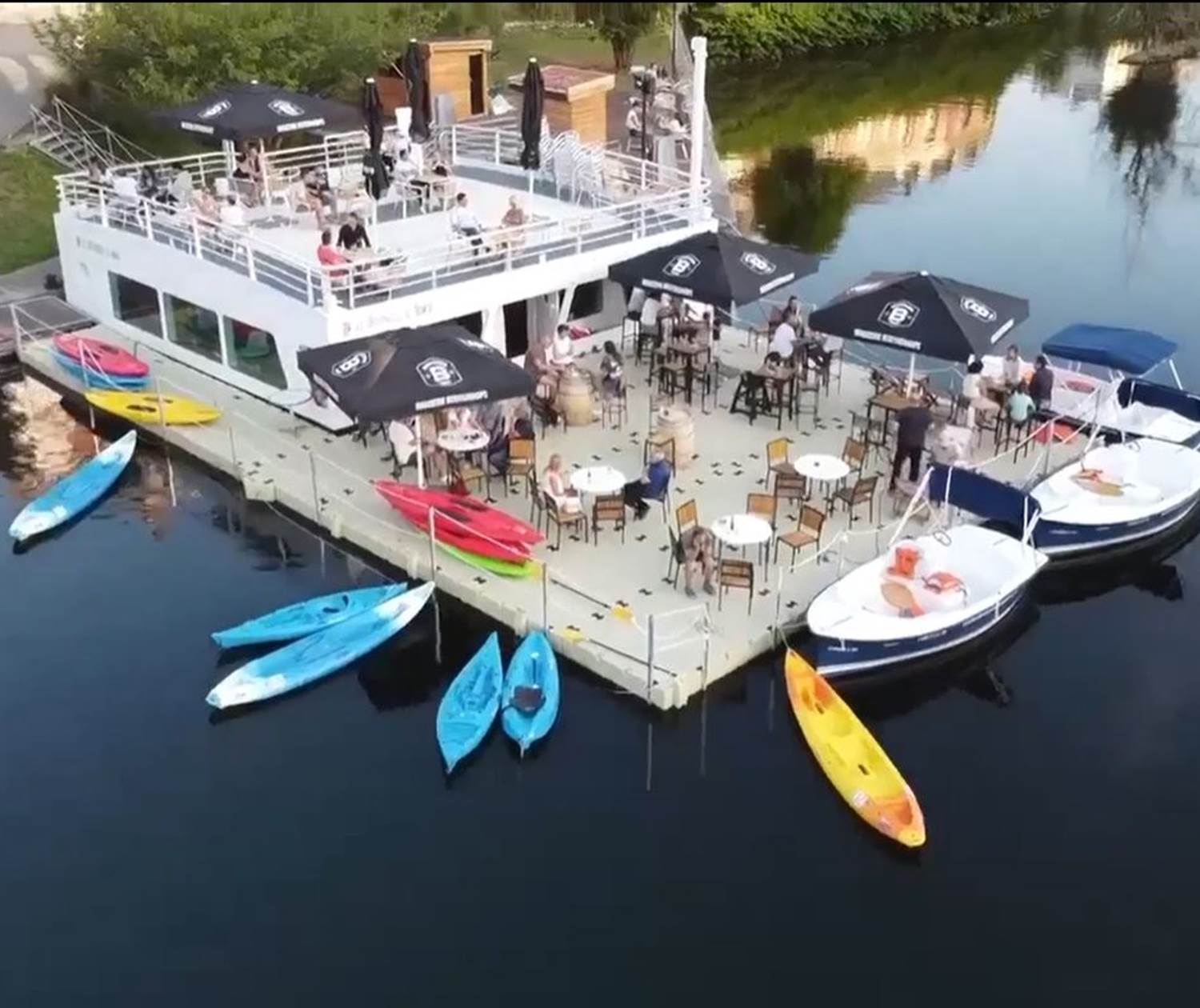 Les Capitaineries vues du ciel