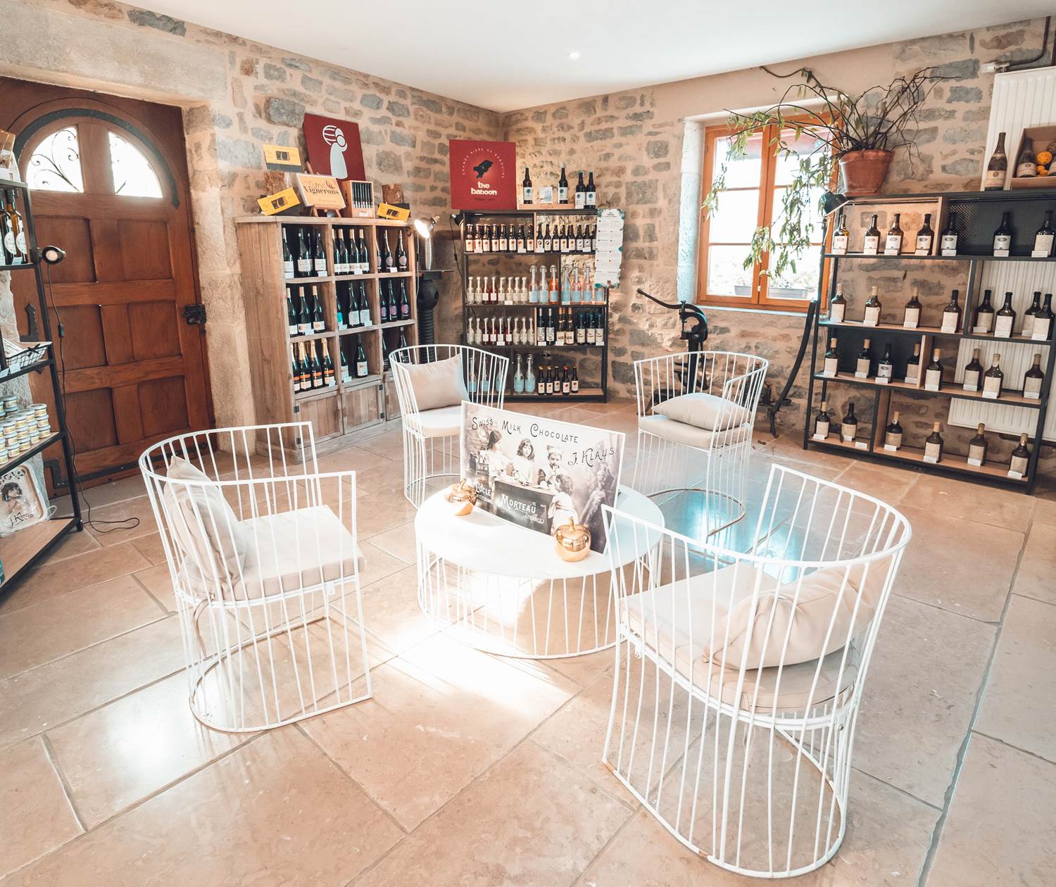 Le caveau de dégustation