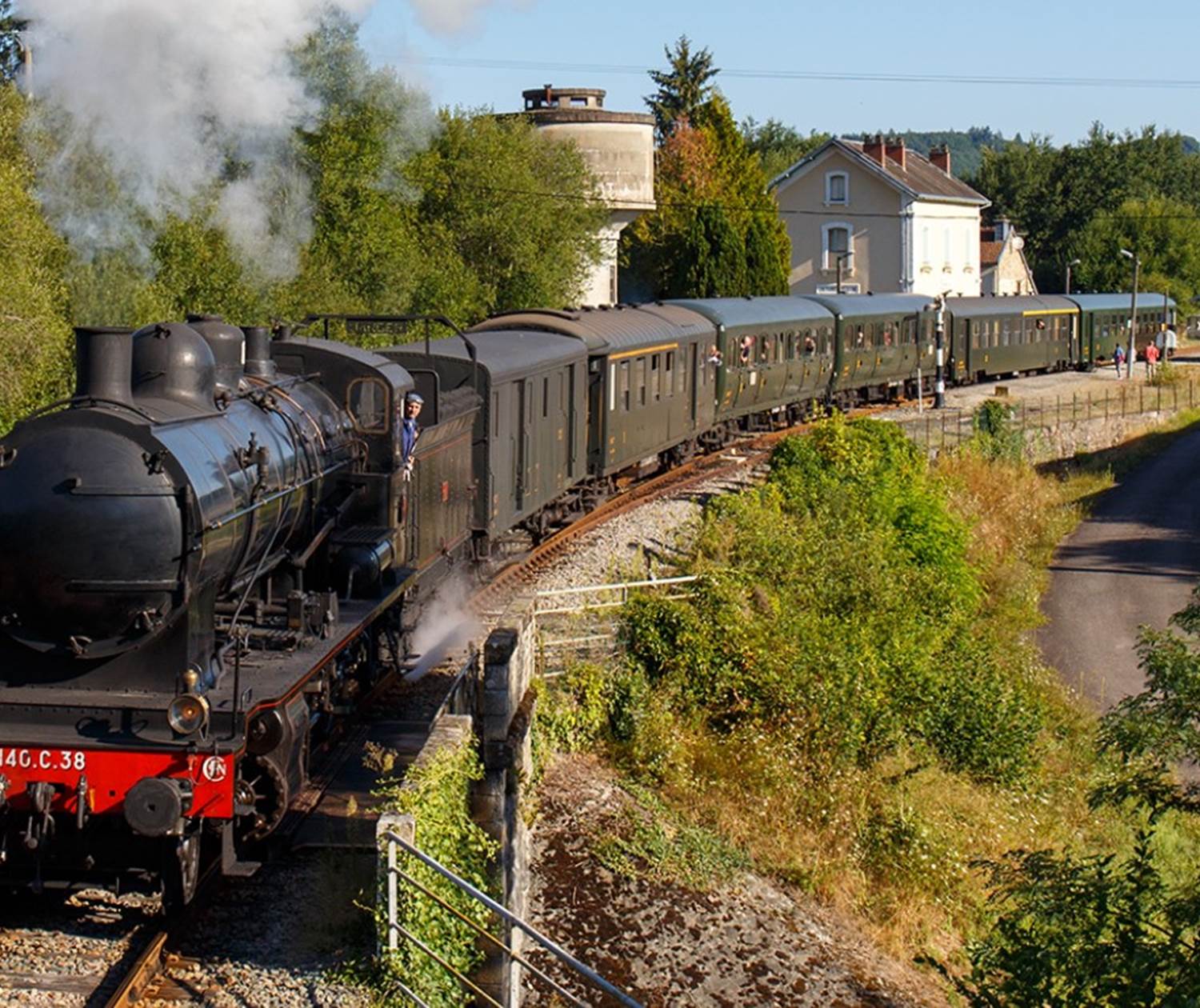 Train à vapeur du Limousin