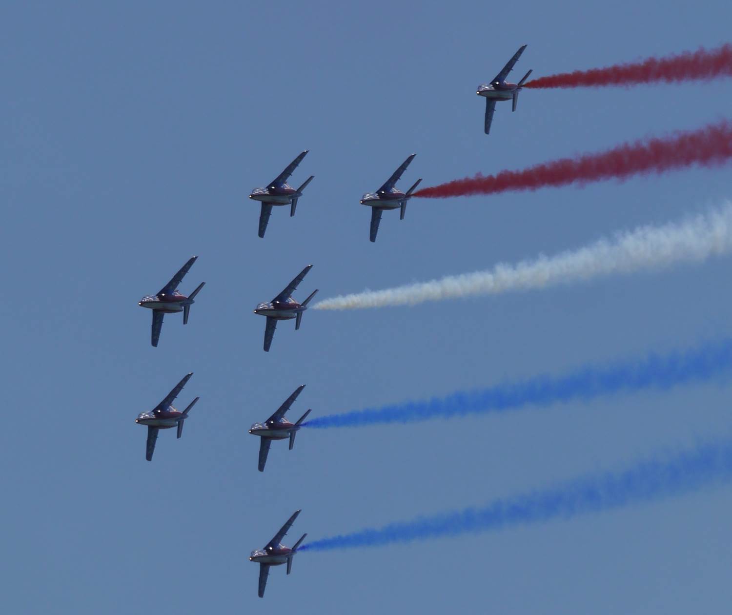 Patrouille de France démonstration Pornic