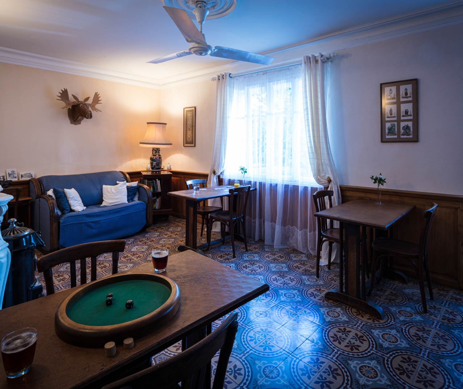 Le petit salon © Hervé Leclair/Aspheries