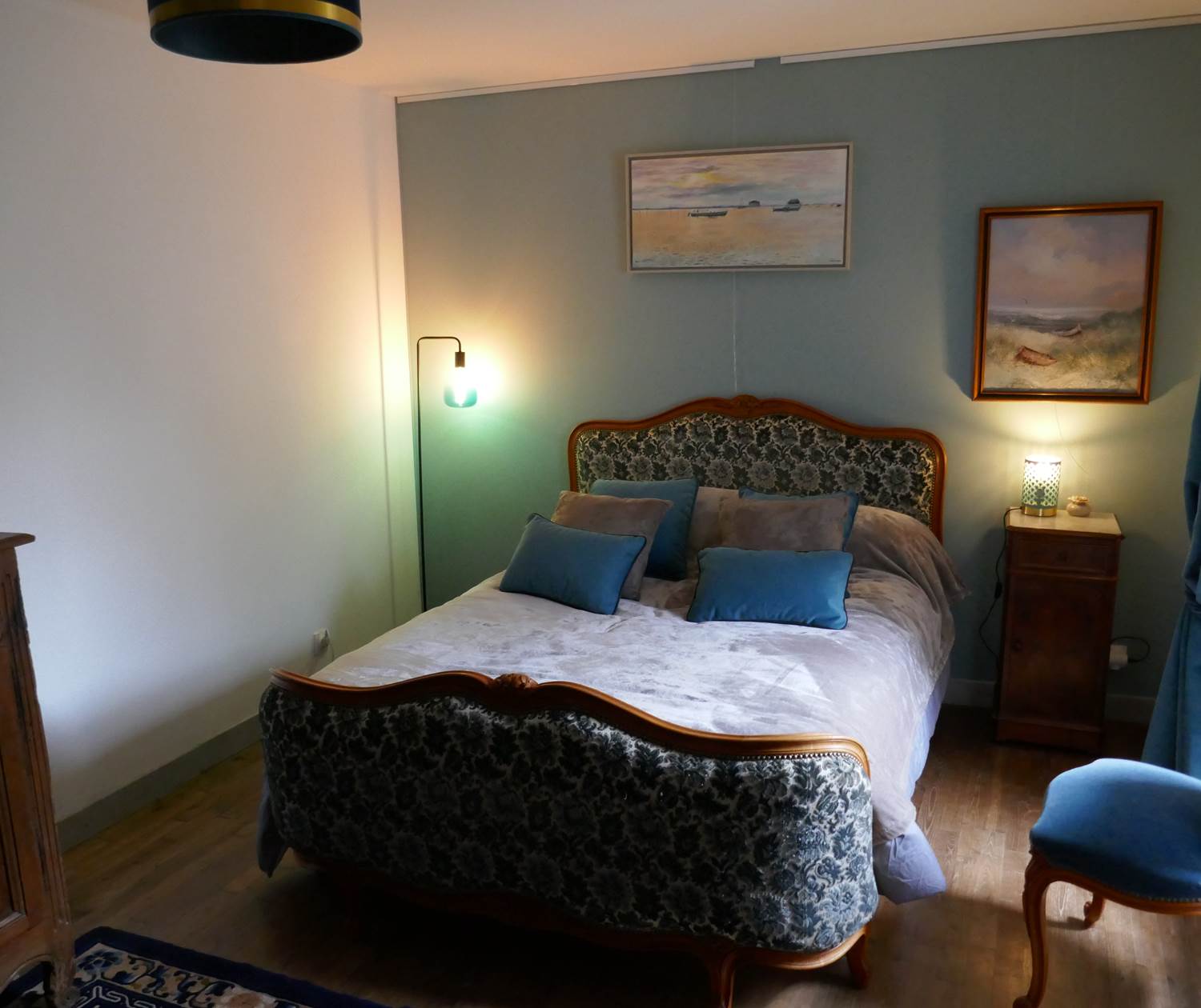 suite familiale chambre bleue