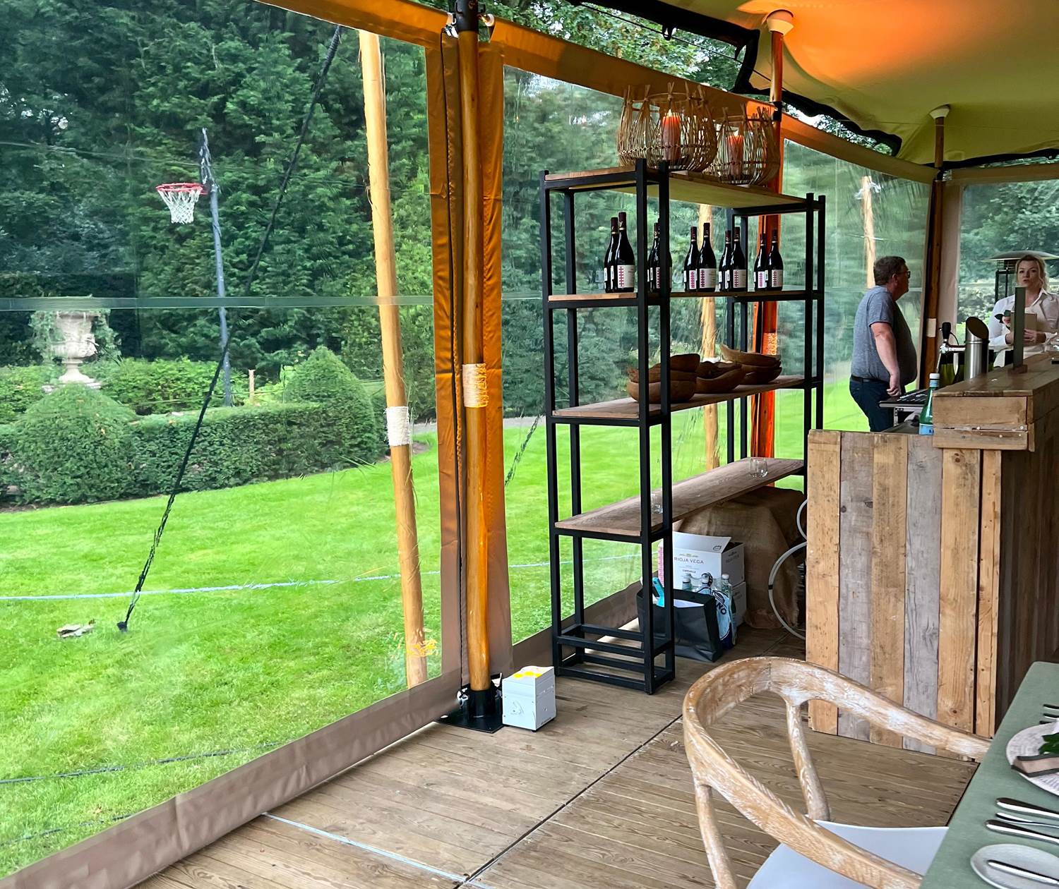 Tente stretch réception évenementiel Morbihan, Charles Ashton