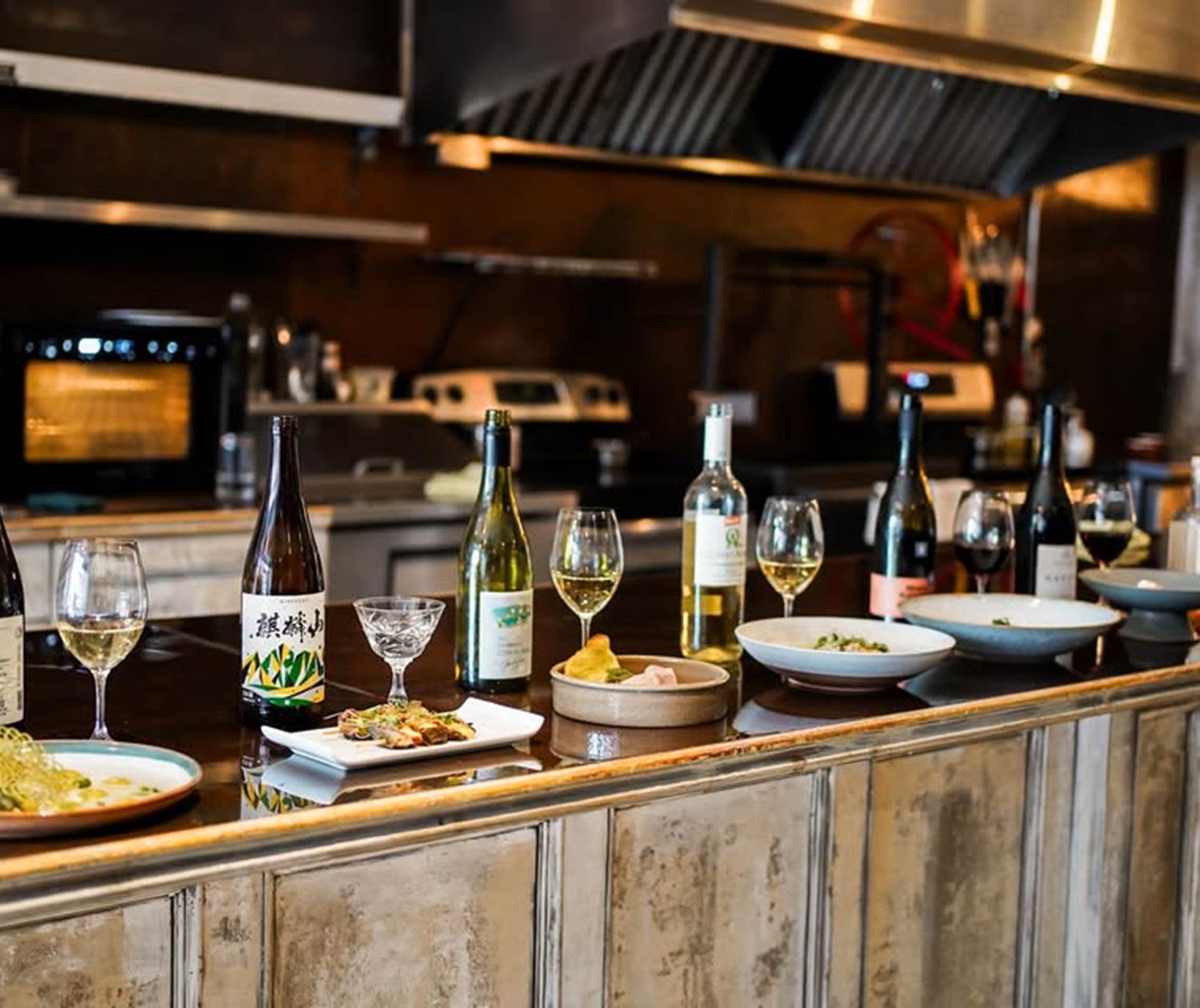 comptoir de la salle à manger L'Empreinte