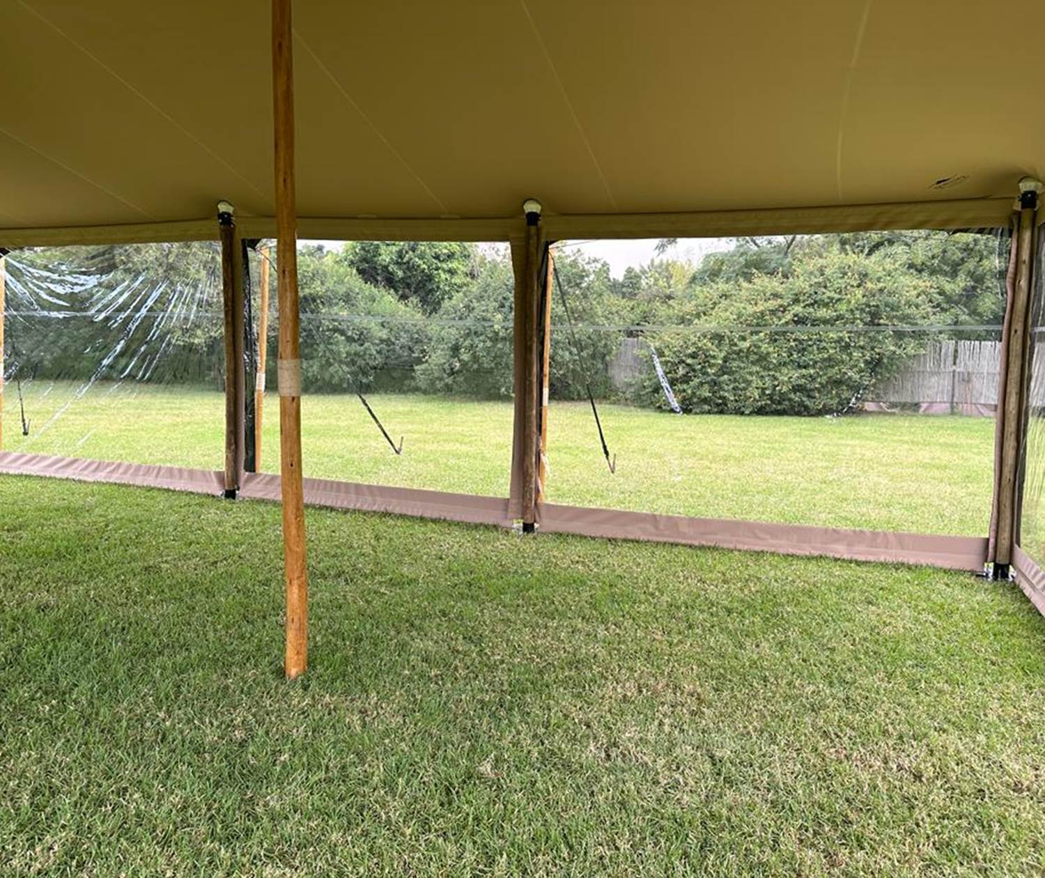 Tente stretch réception évenementiel Morbihan, intérieur