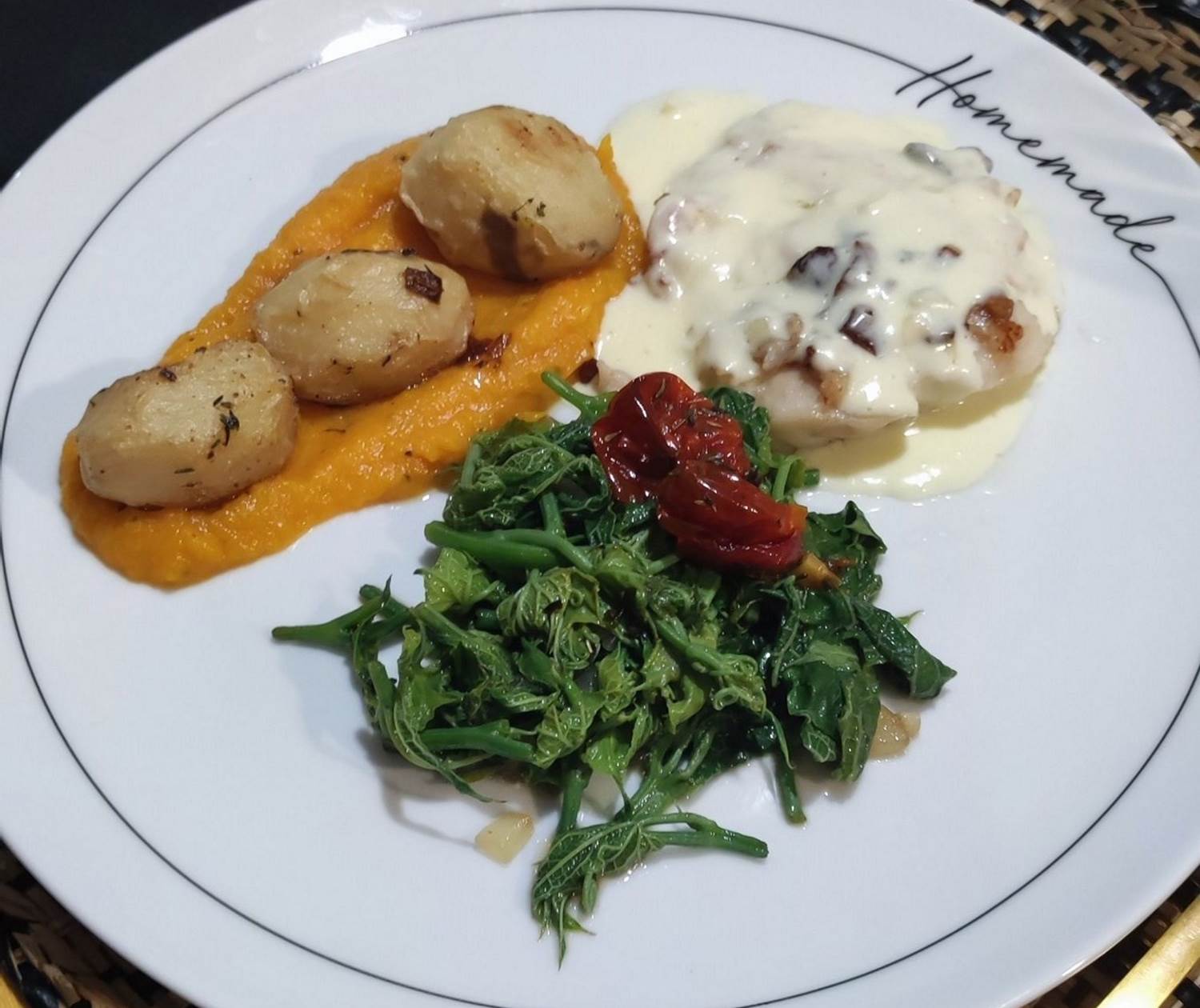 Filet de mérou sauce combava