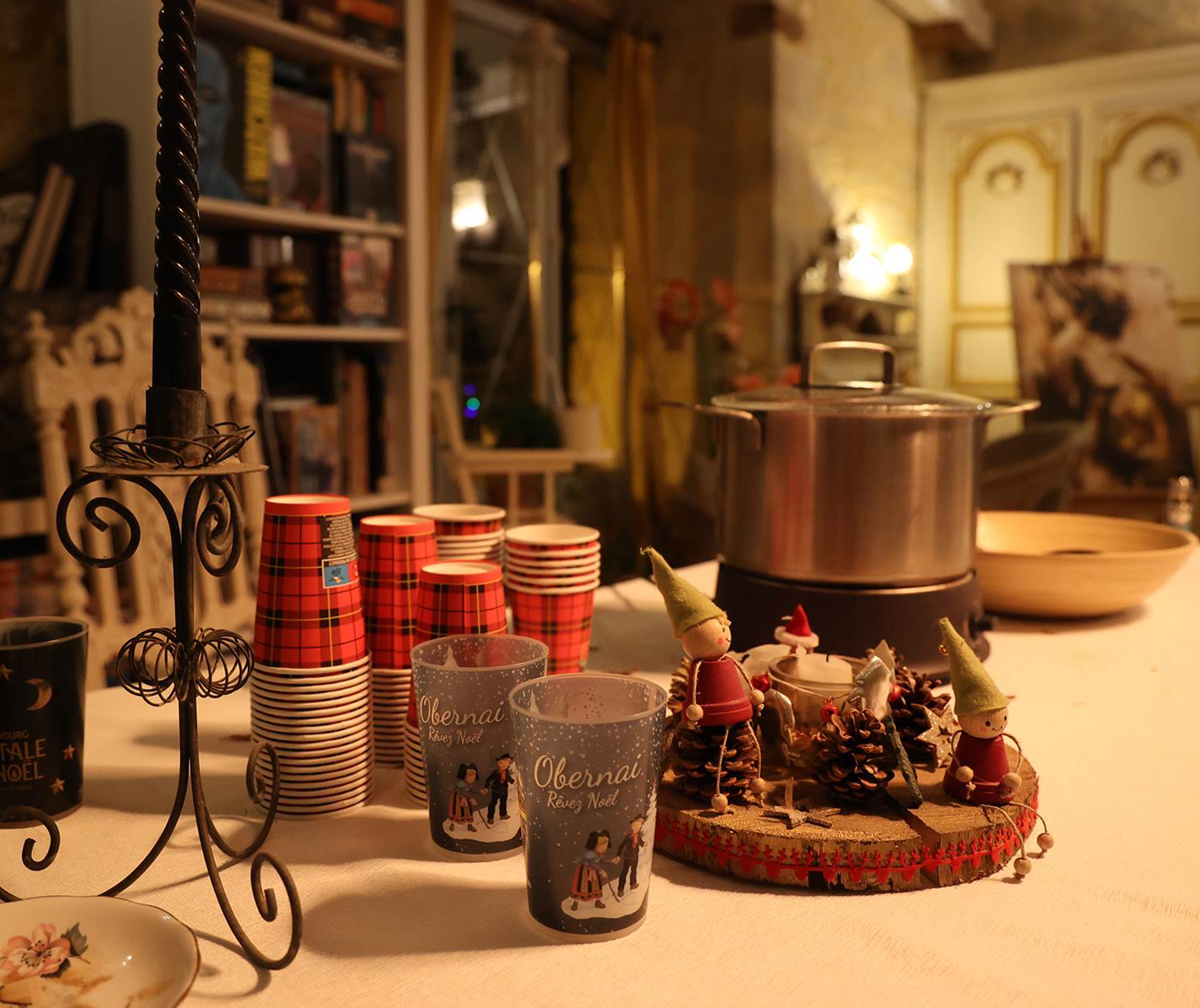 La Table Alsacienne pour nos hôtes au Château de Saint-Chamarand