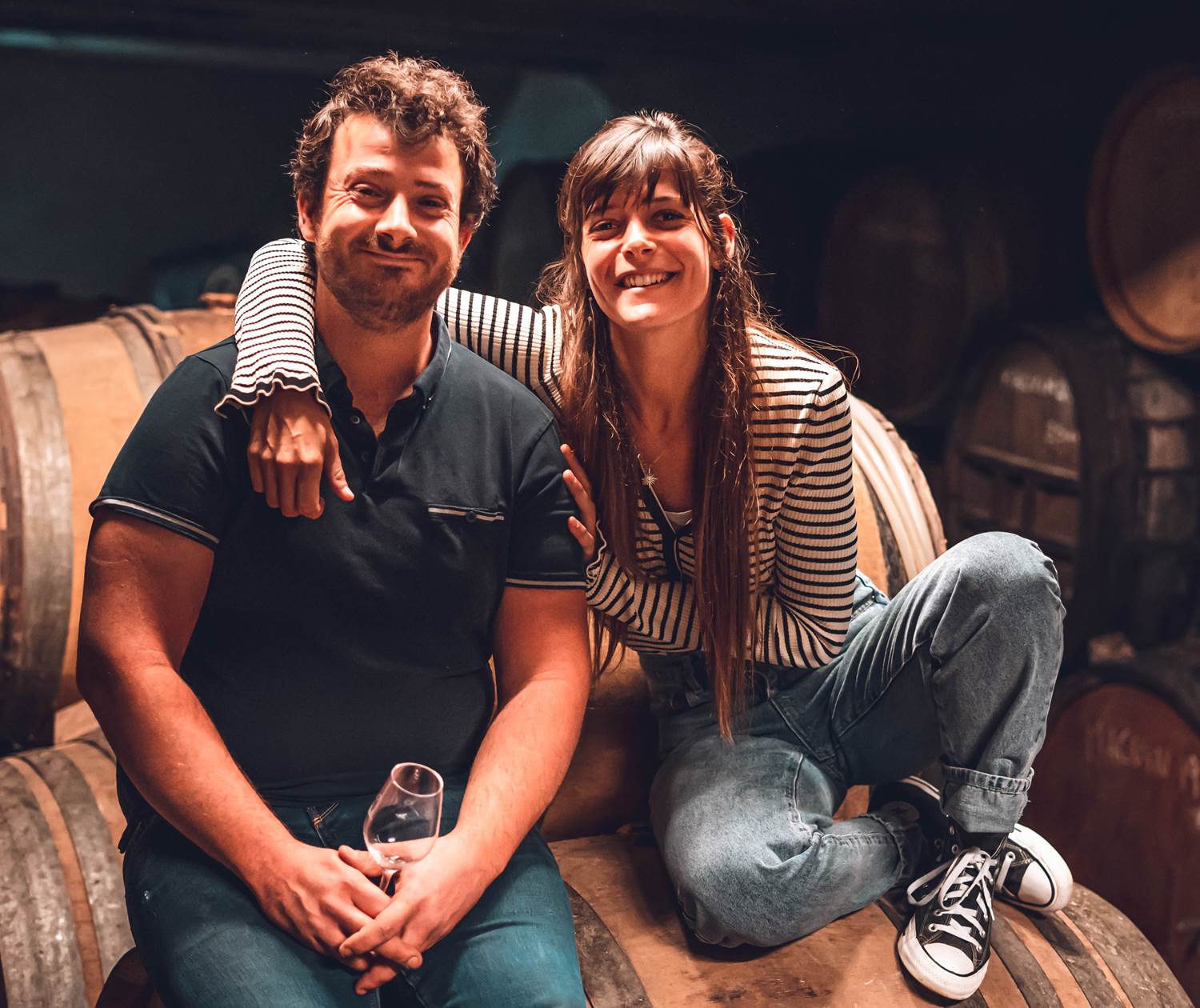 Clémentine et Bastien Baud, co-gérants