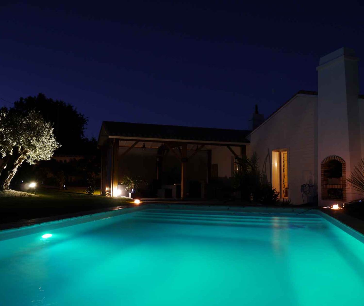 Jardin maison d'hôtes Une Escale à Pornic