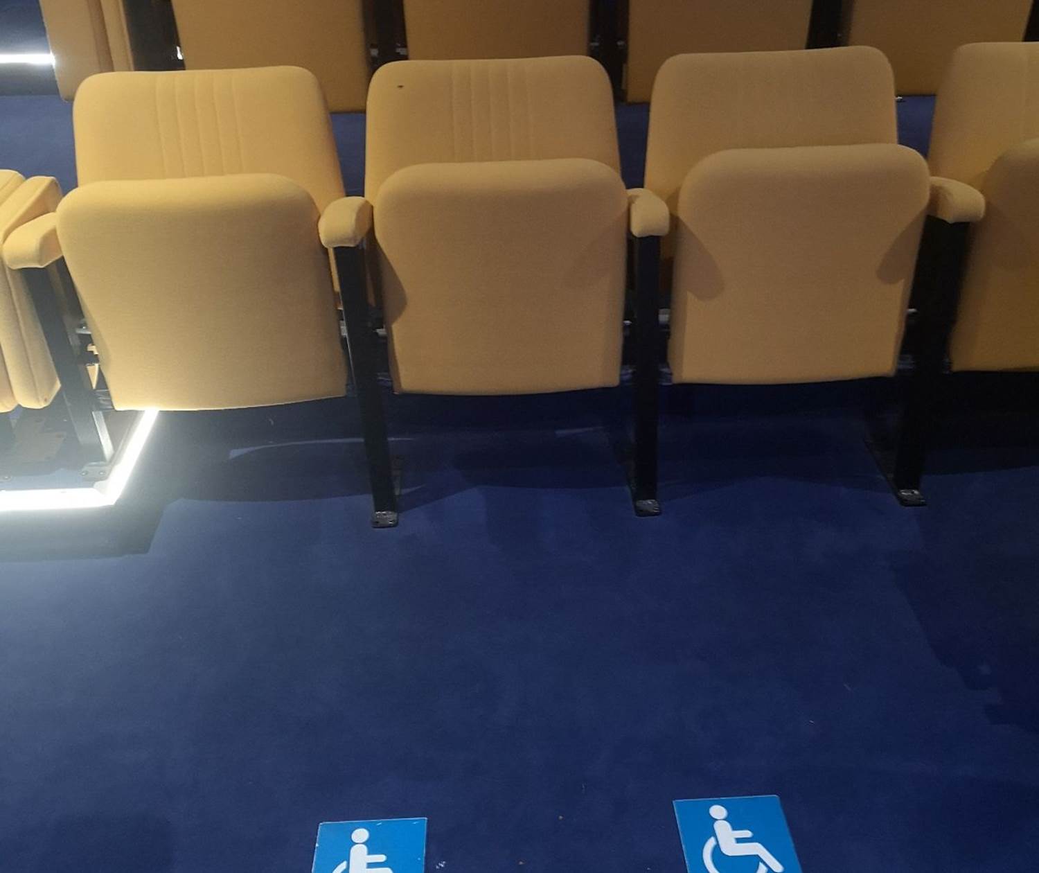 Place réservé fauteuil auditorium