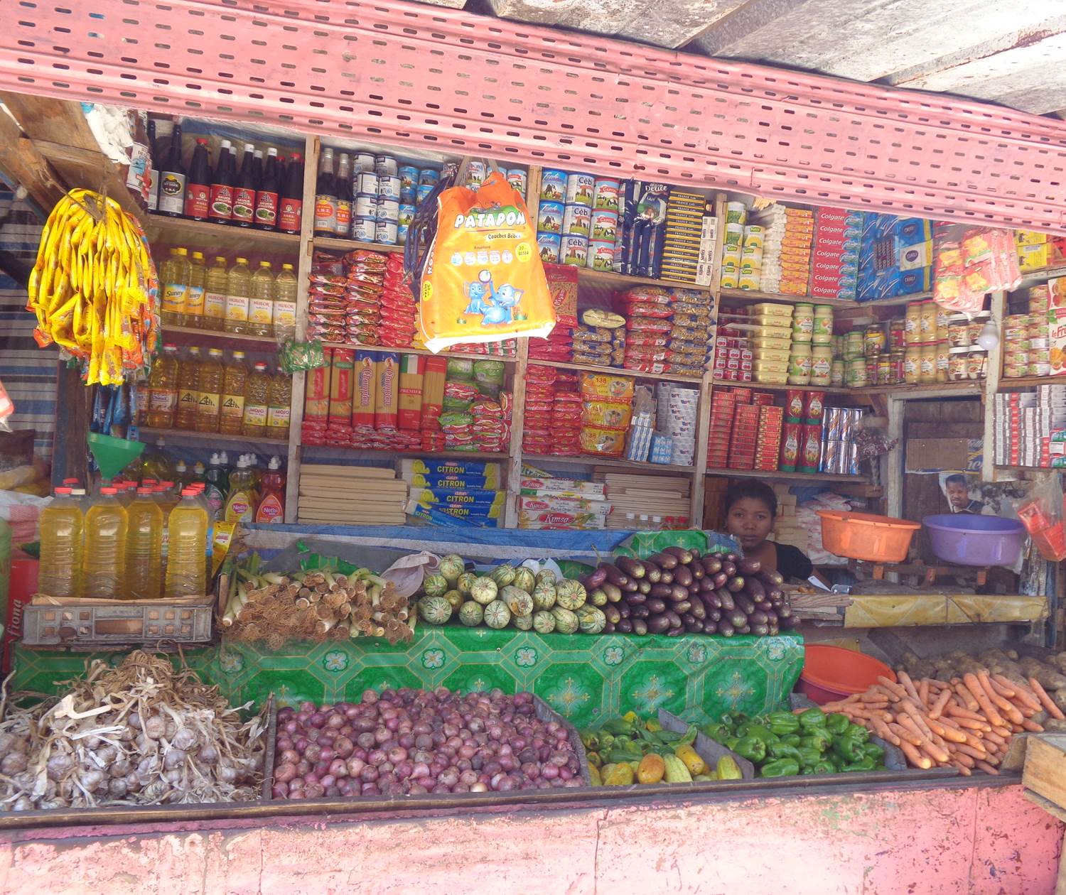 Boutique traditionnelle Ile Ste Marie Madagascar