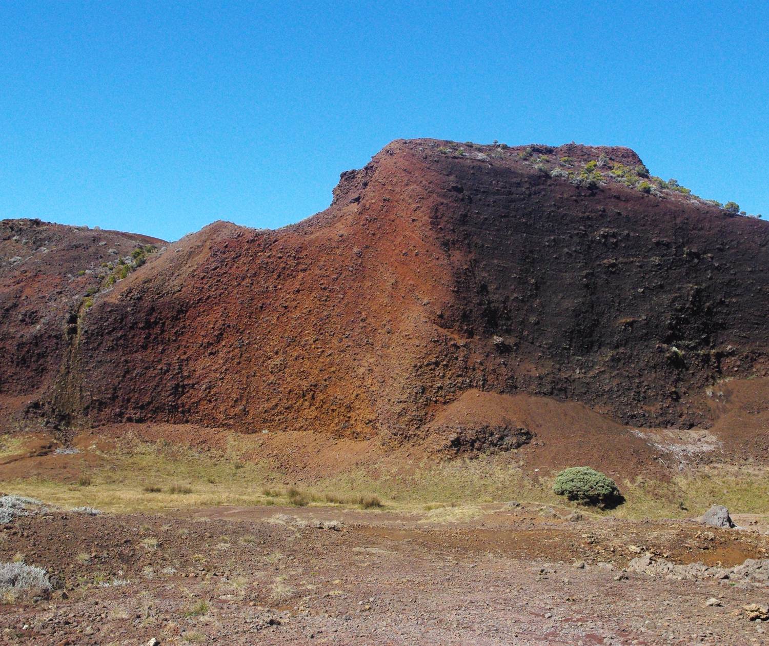 Sur la route de la Fournaise