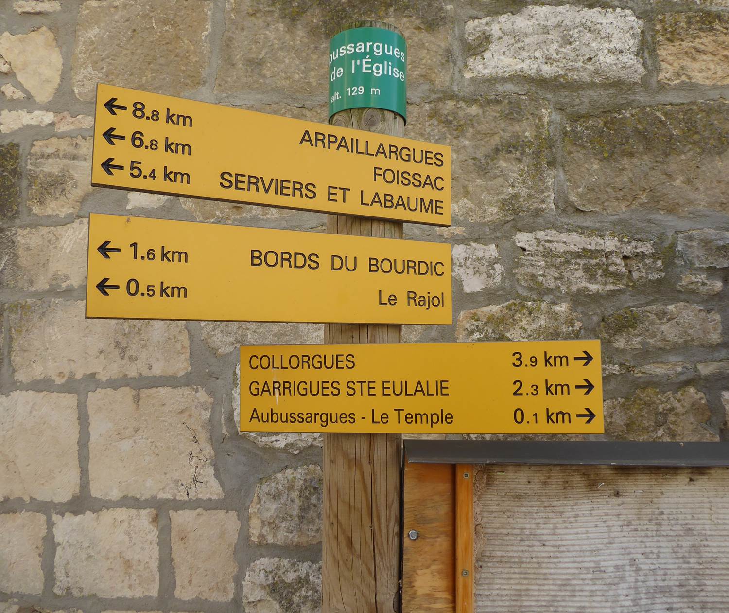 sentiers de randonnee balises