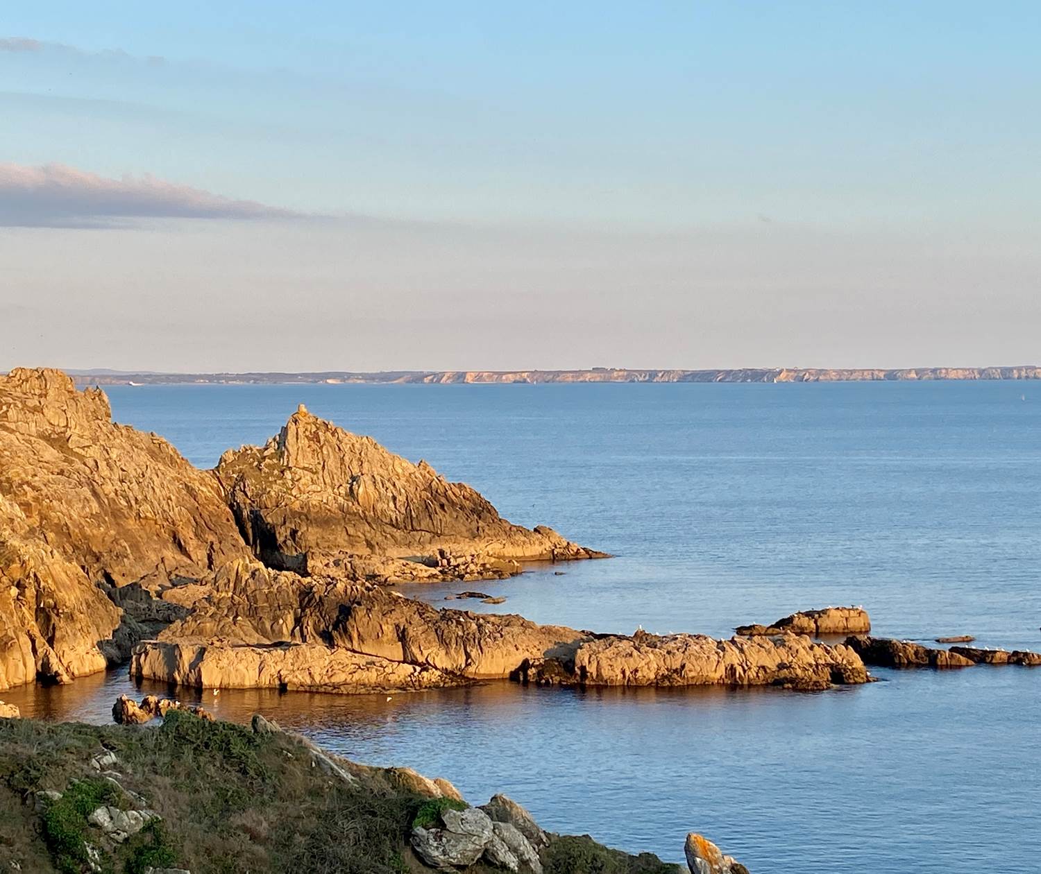 "Les vieux signaux", en bas de La Grange Neuve
