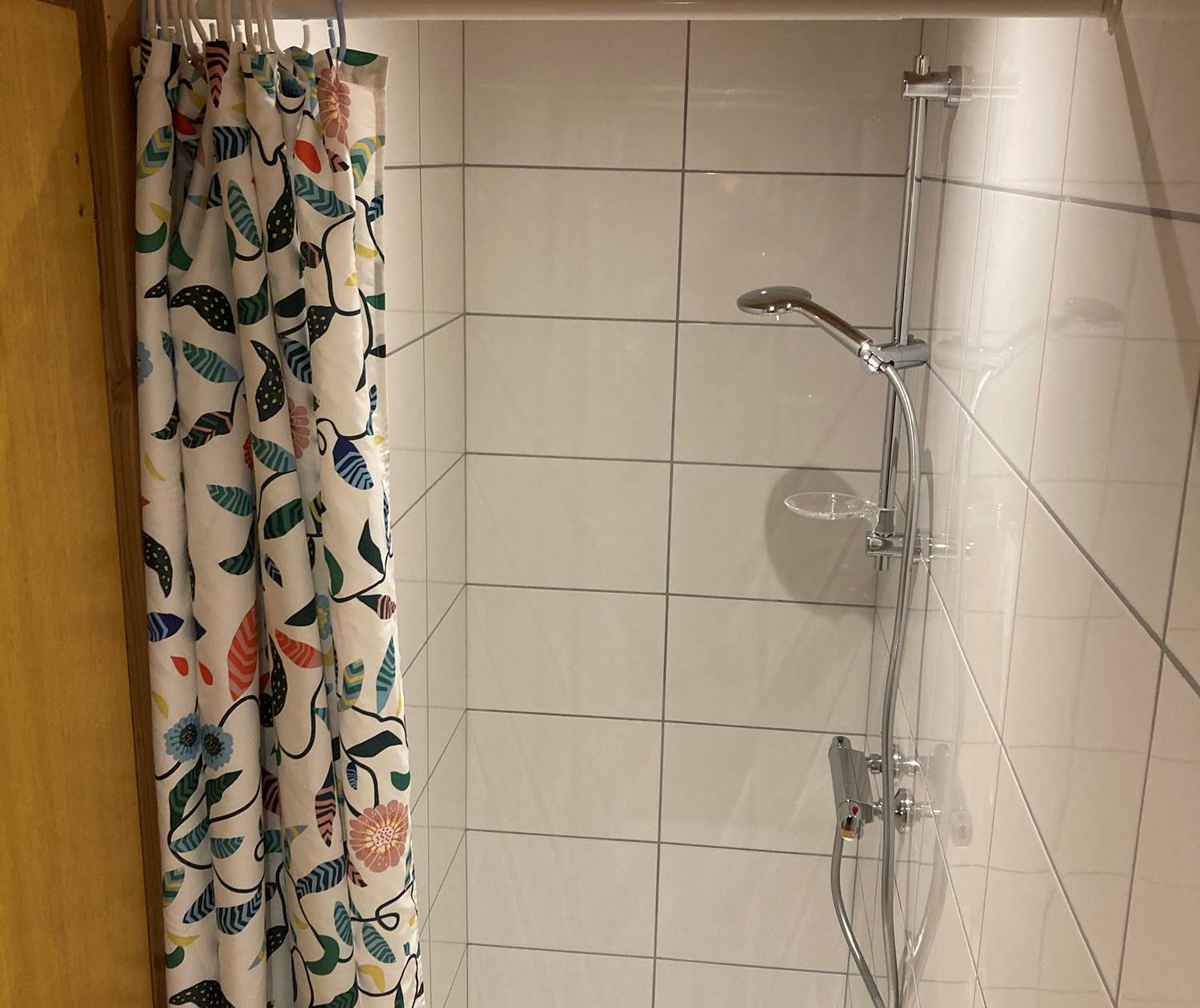 Douche au rez de jardin