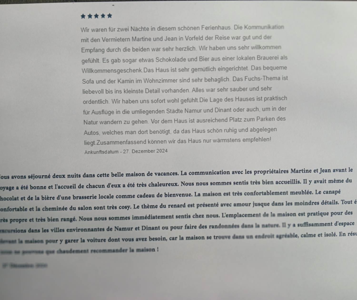 avis hôtes allemands