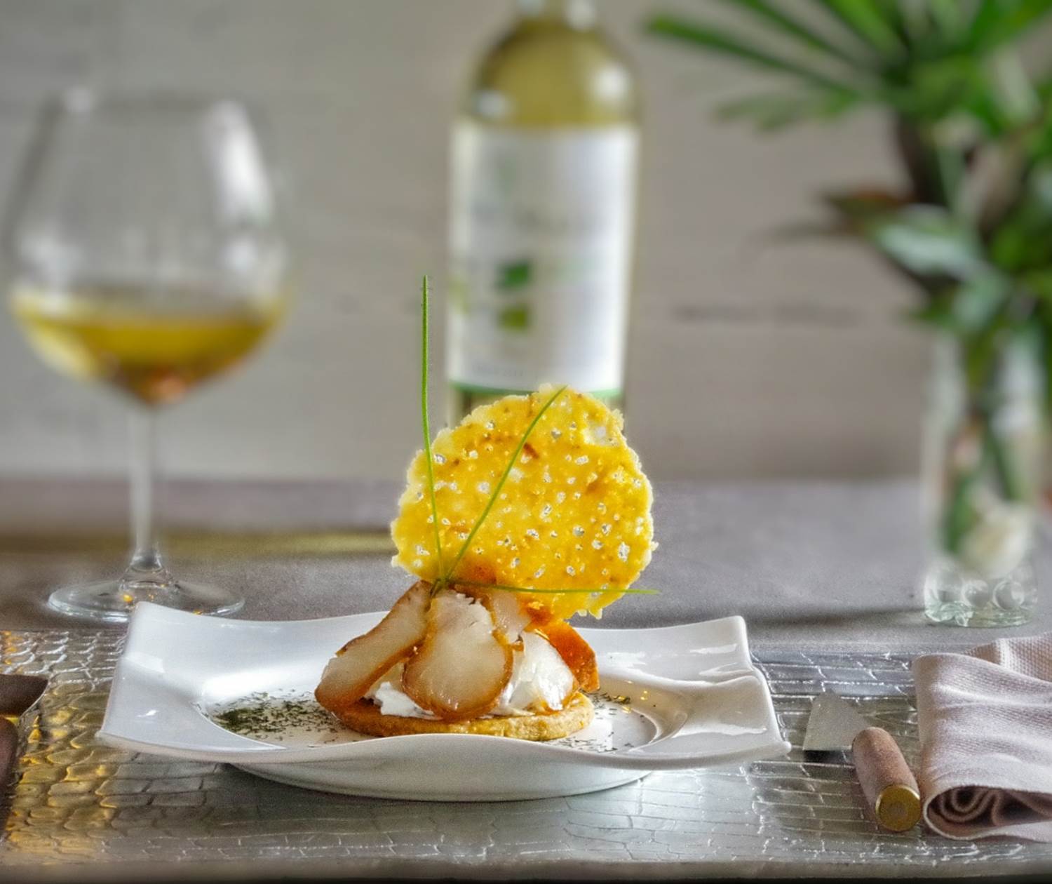 Millefeuille de poisson fumé Idylle Beach