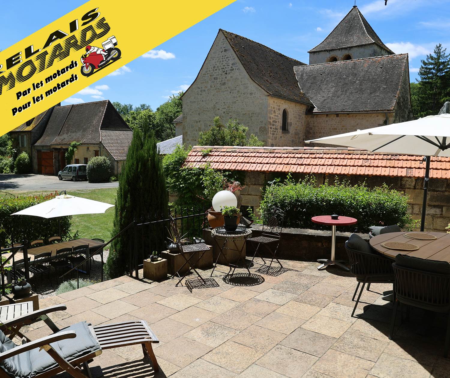 Chateau de Saint Chamarand, Relais Motards