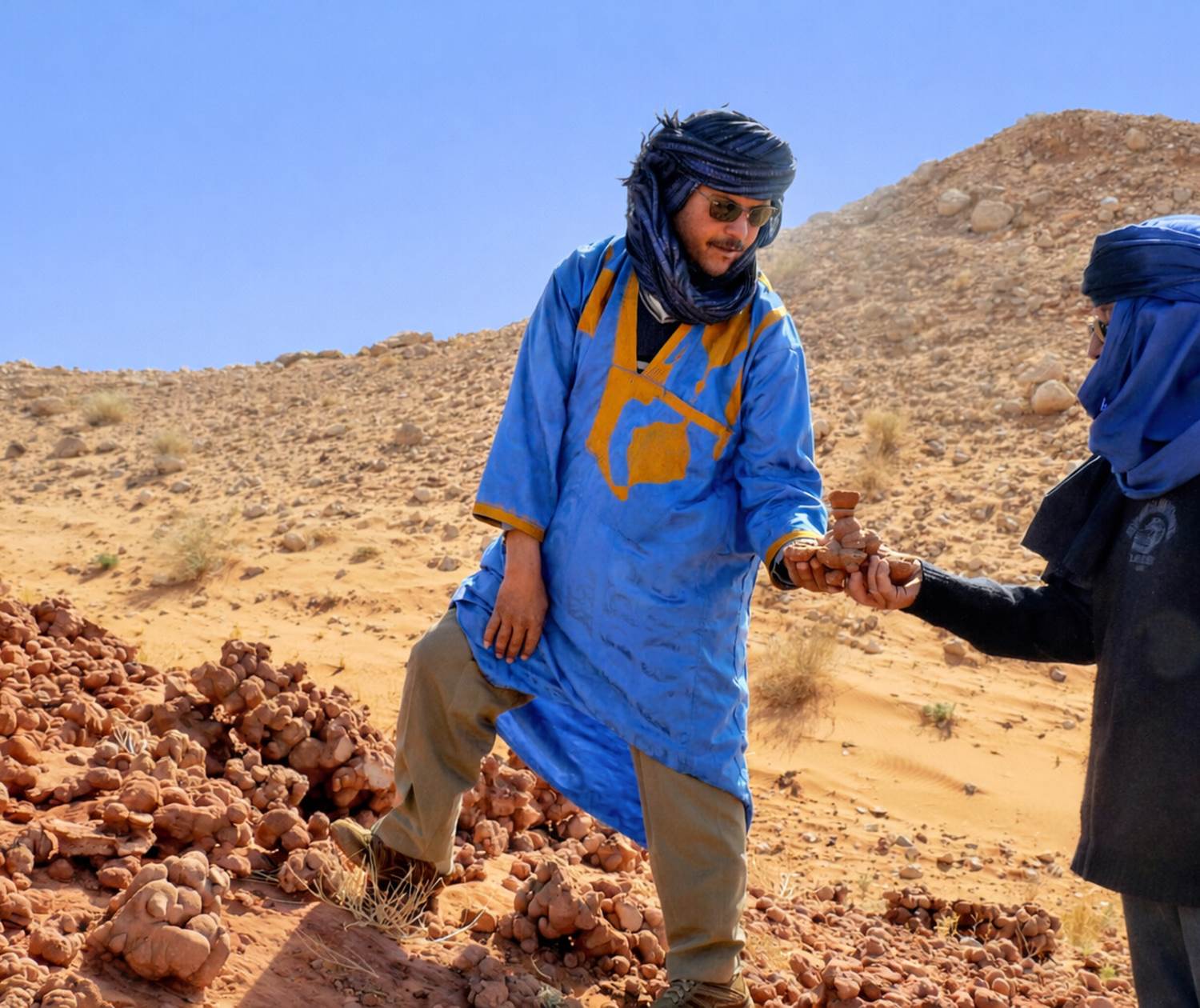 La colline aux roses des sables