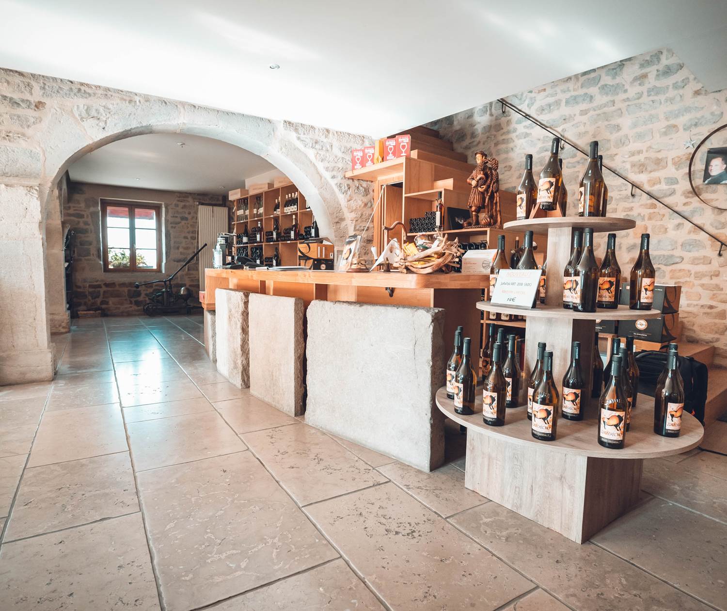 Le caveau de dégustation