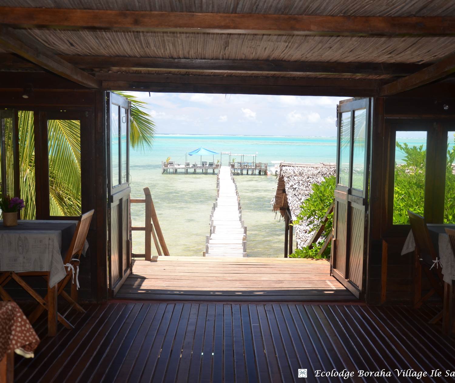 Restaurant Boraha VIllage Ile Ste Marie Madagascar 12