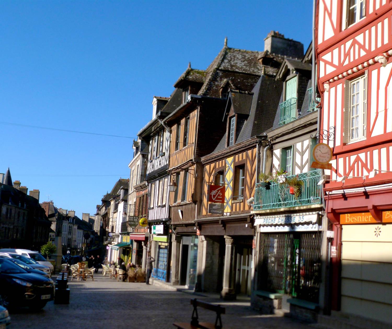Maisons colorées