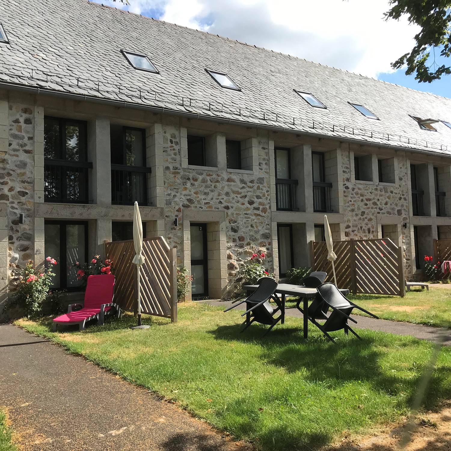 espaces extérieur Gites