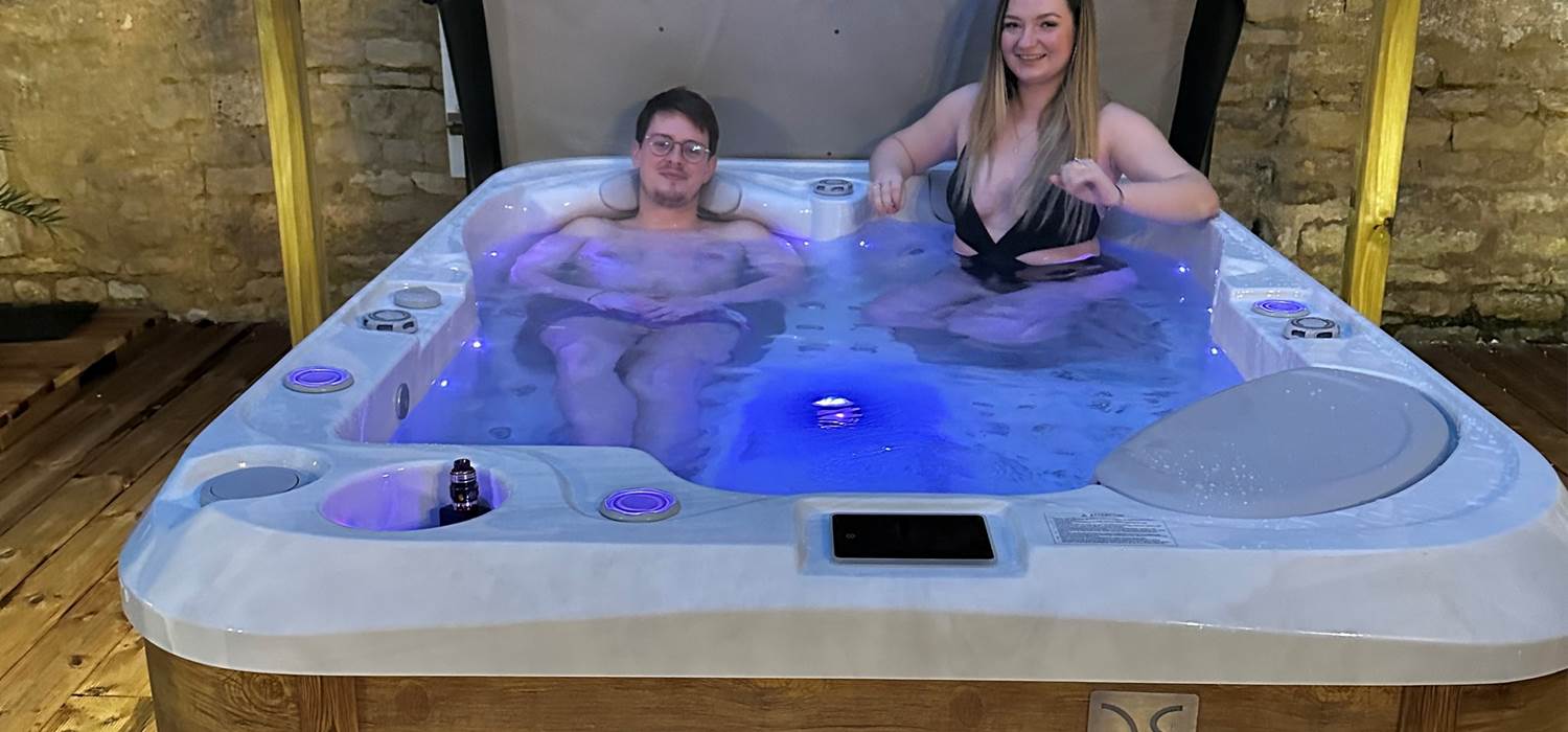 Premiers clients dans le Spa