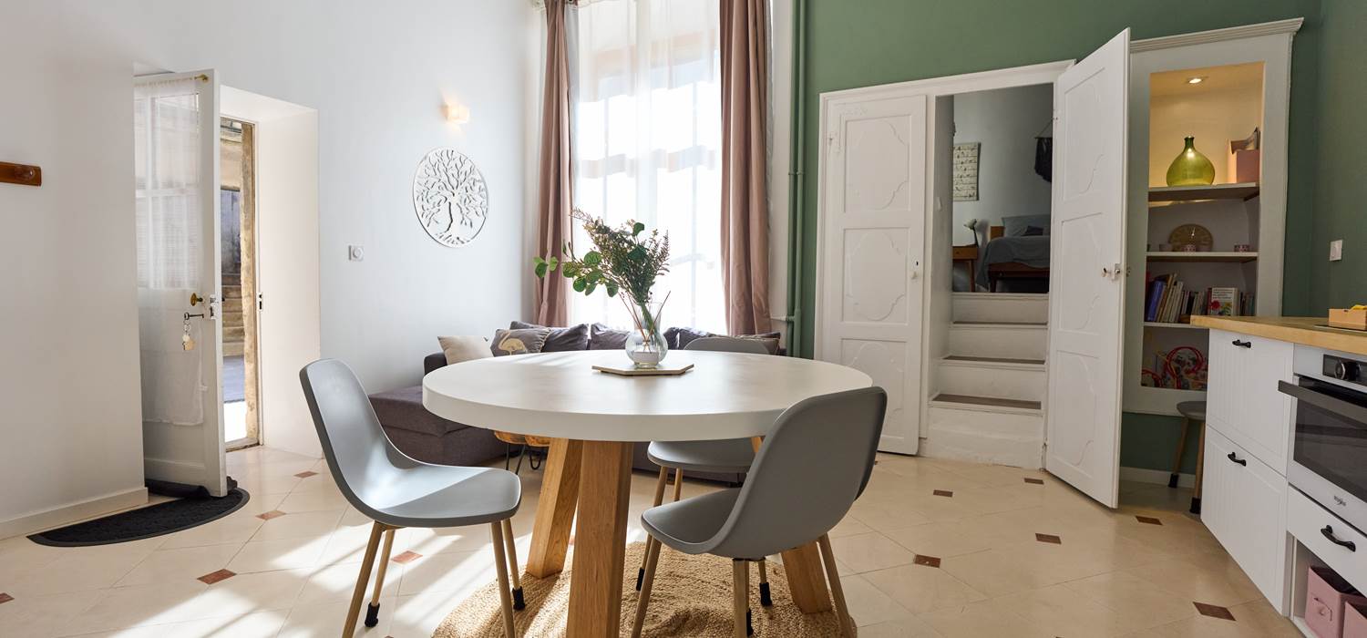 Appartement Luxe - salon cuisine