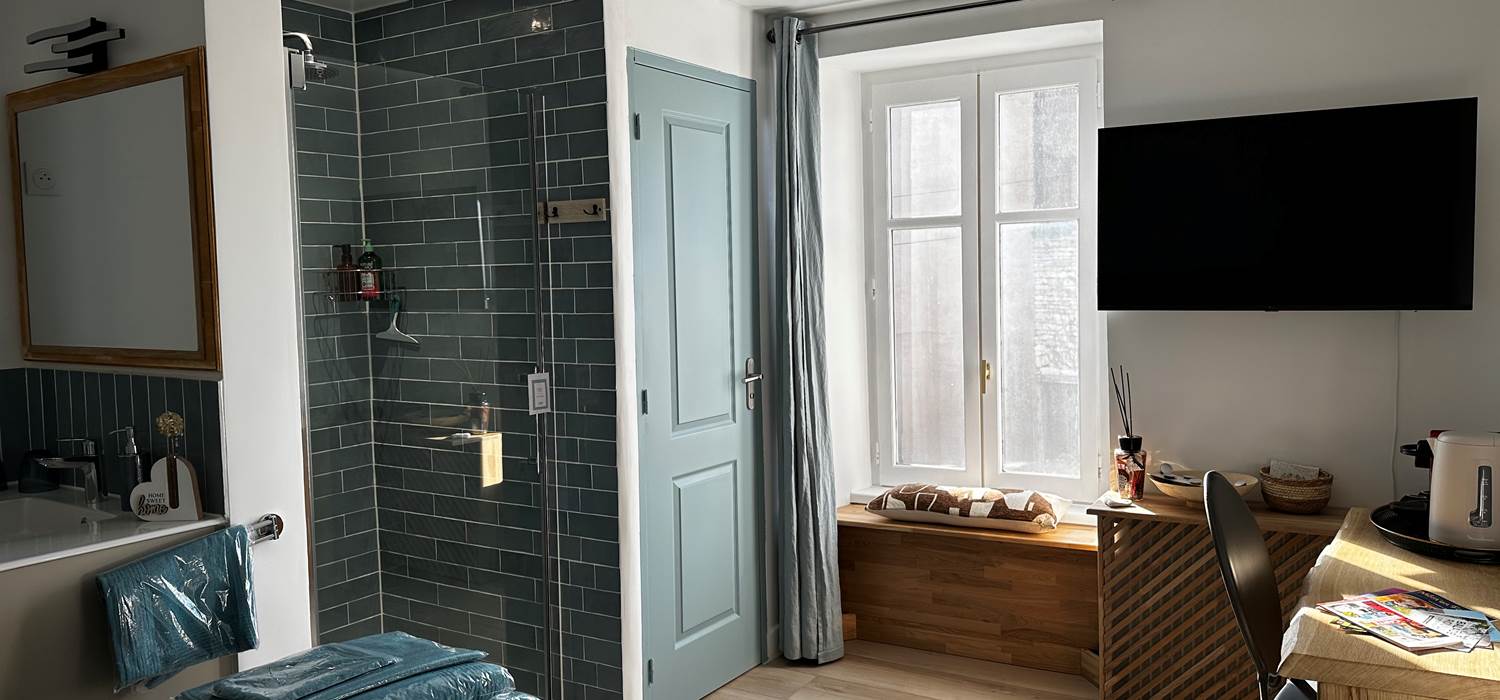 Chambre bleue