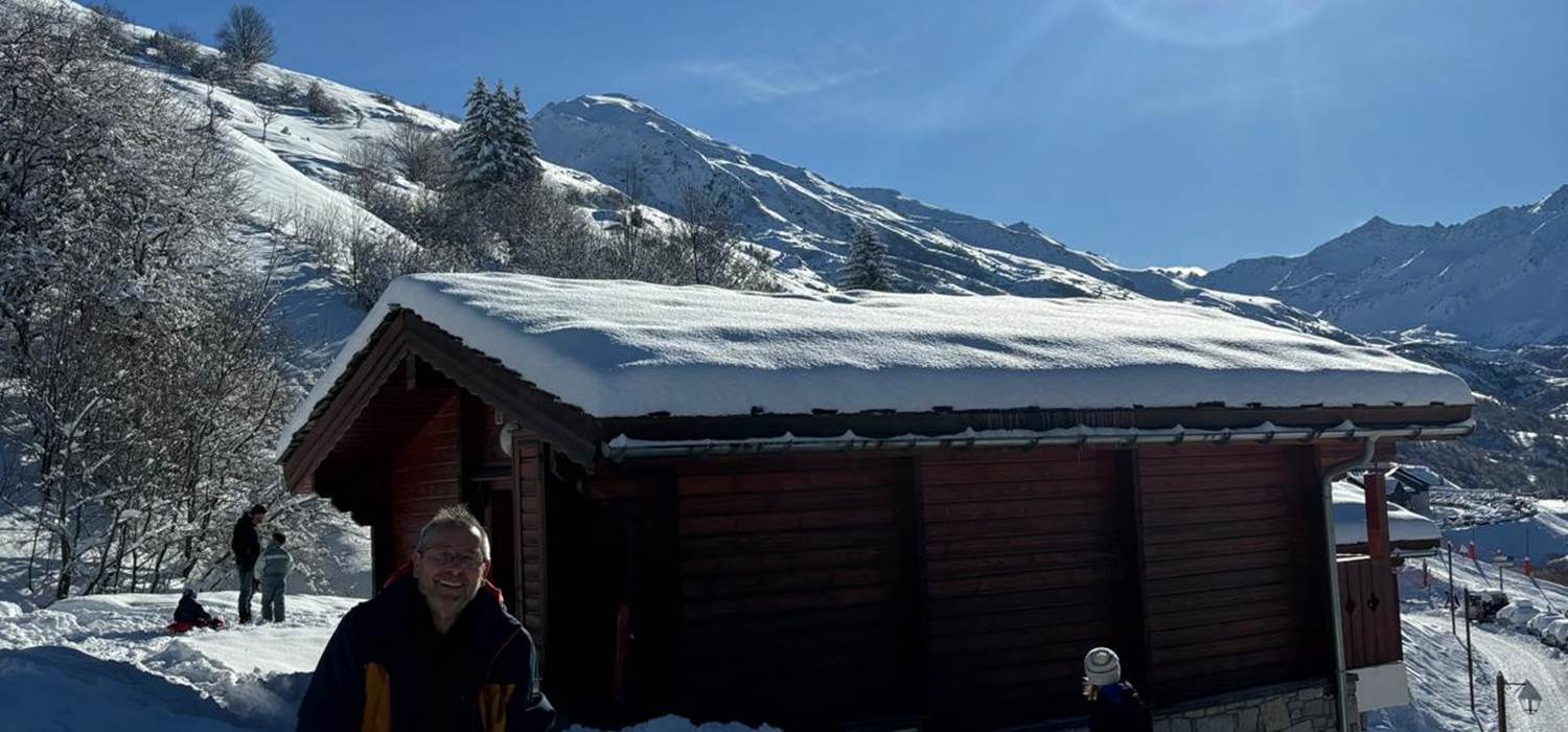 notre chalet en janvier