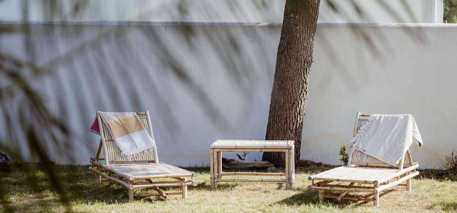 Villa Bleu Baya jardin