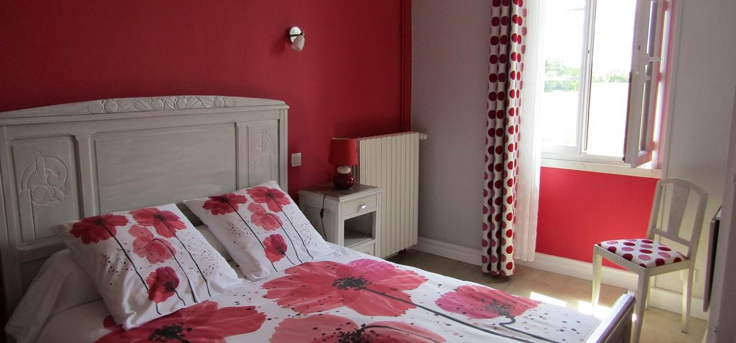 Chambre Compostelle lit double - L'HORIZON DES LANDES