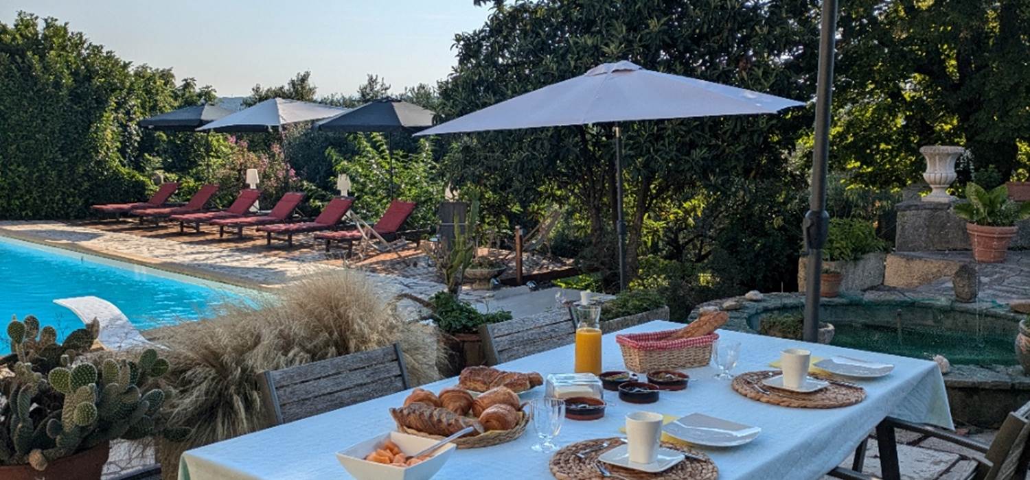 petit dejeuner terrasse