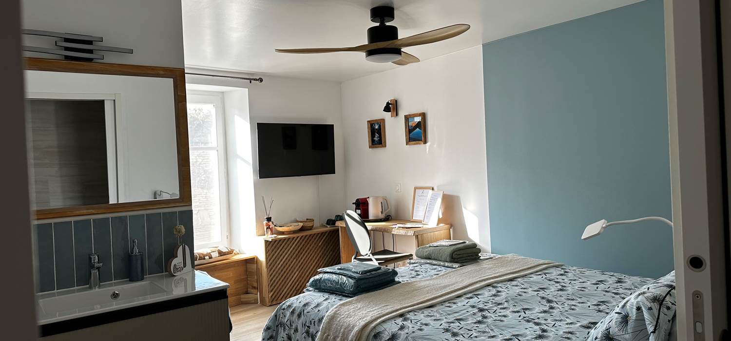 Chambre bleue