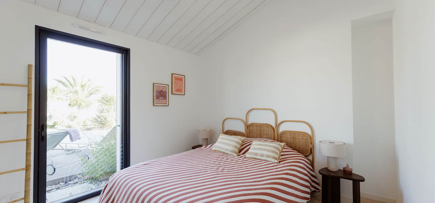 Villa Bleu Baya chambre 1 lit double et accès terrasse