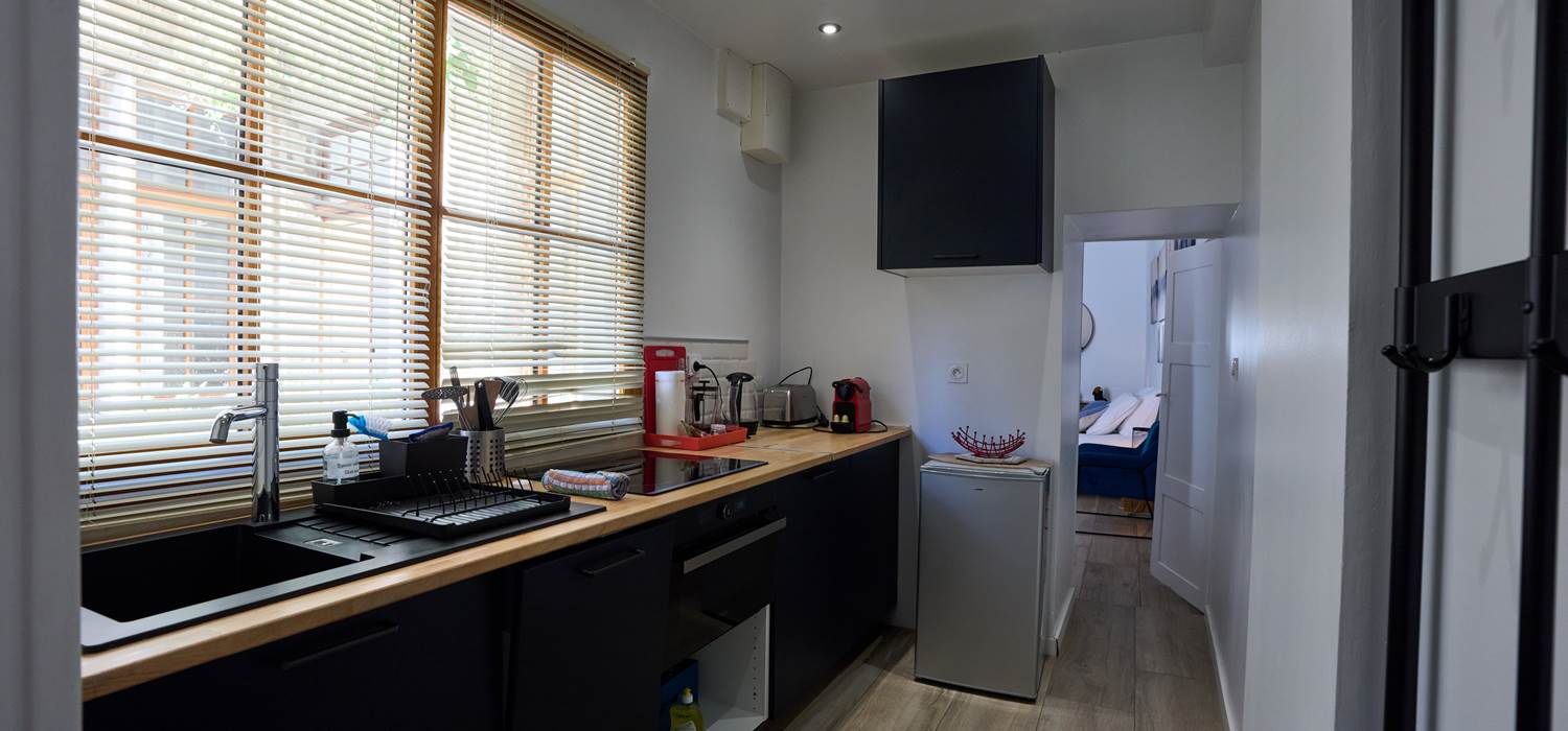 Appartement Blue - cuisine