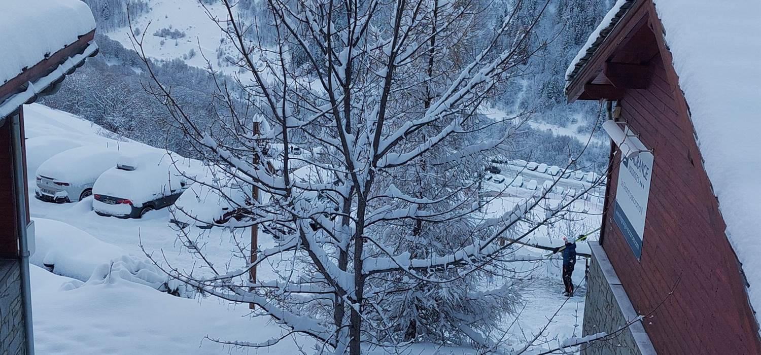 vue depuis notre balcon