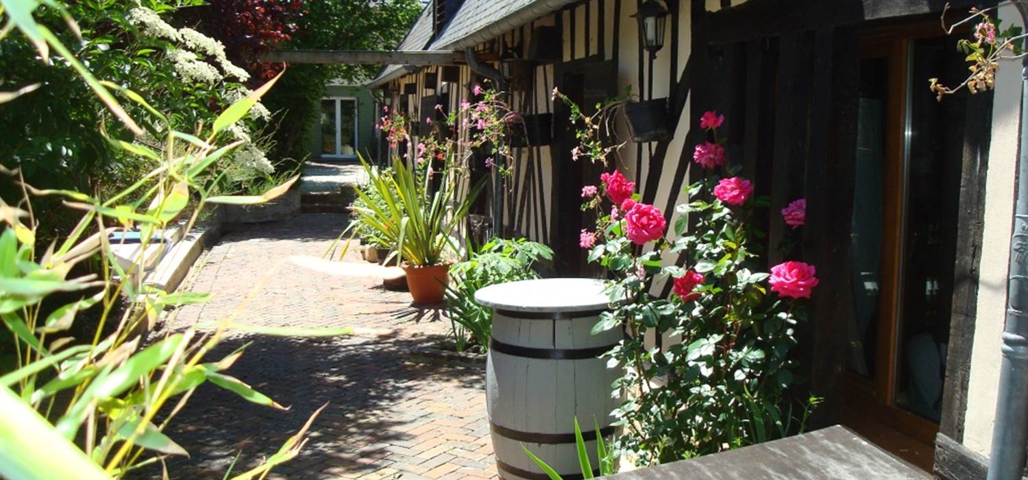 Façade gîte la Longère