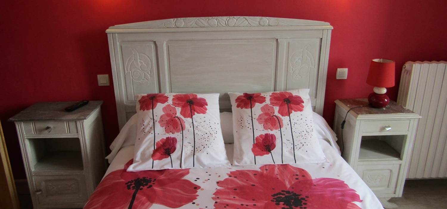 Chambre Compostelle lit double - L'HORIZON DES LANDES