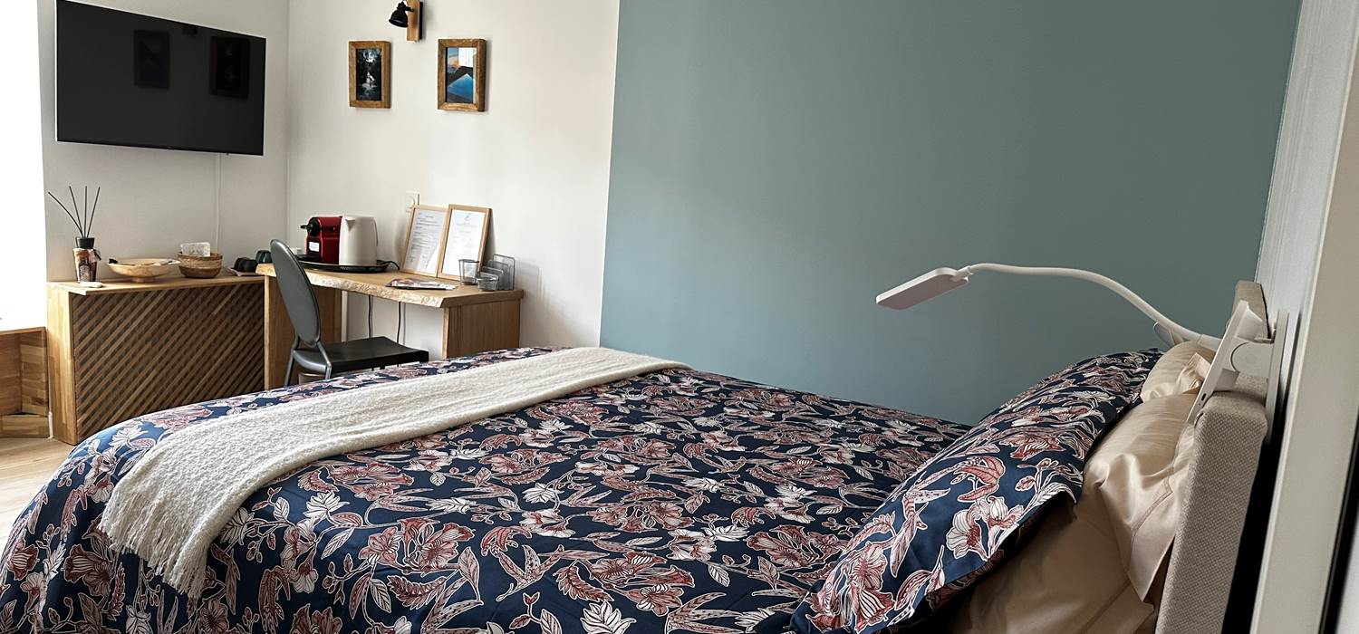Chambre bleue
