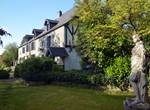 Manoir façade jardin b