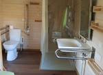 Cabane du Cerf, sanitaires PMR